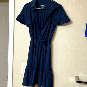 Navy Blue DKNY Dress Never Worn